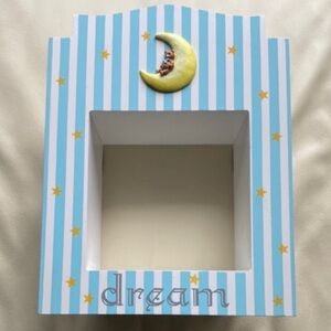 💕Host Pick💕 Decorative box / frame / storage for kids - moon, stars & teddy